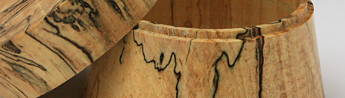 Spalted Maple Box (flat top)